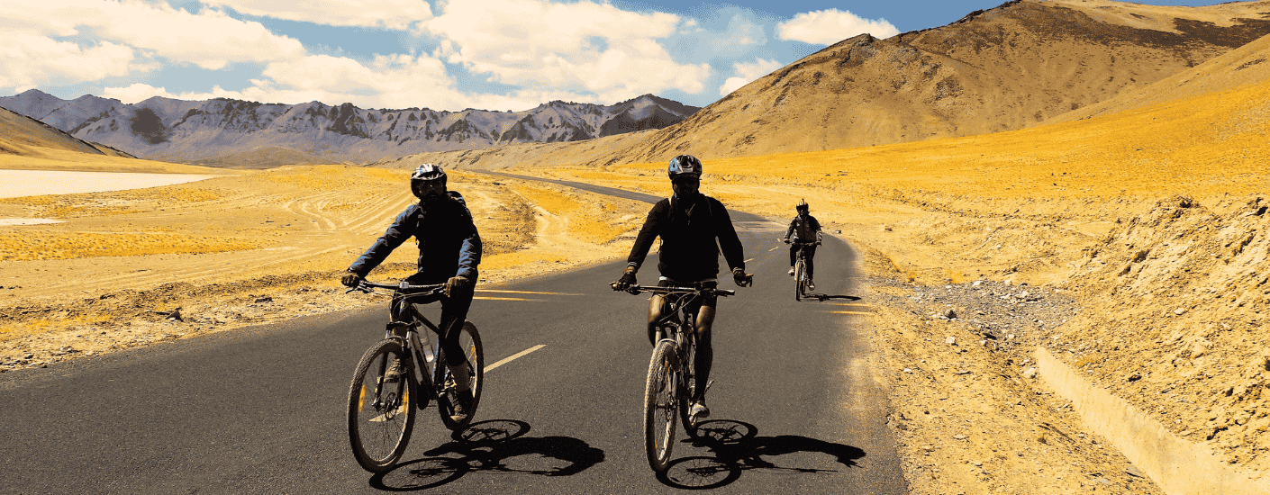 Manali To Leh Cycling Expedition Wanderin Man Safest Trekking