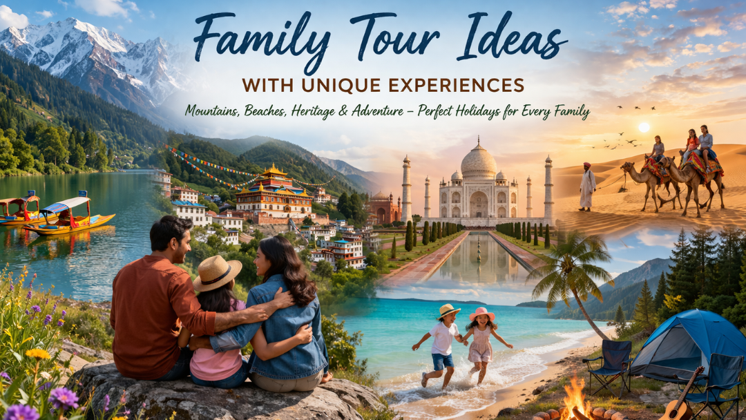 Family Tour package with unique experience