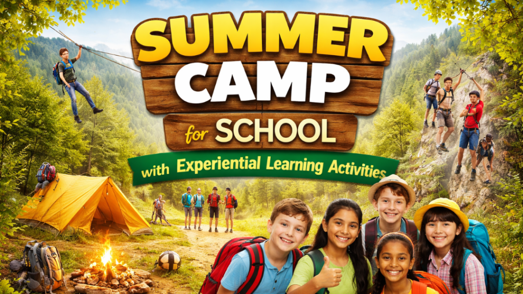 Summer Camp for school with Experiential learning Activities