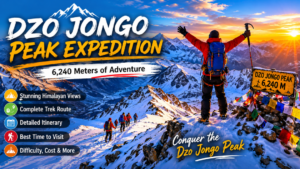 Dzo Jongo Peak : Complete Route, Itinerary & Best Time