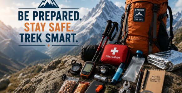 Essential Item Kit for Experienced Trekkers: for emergency support