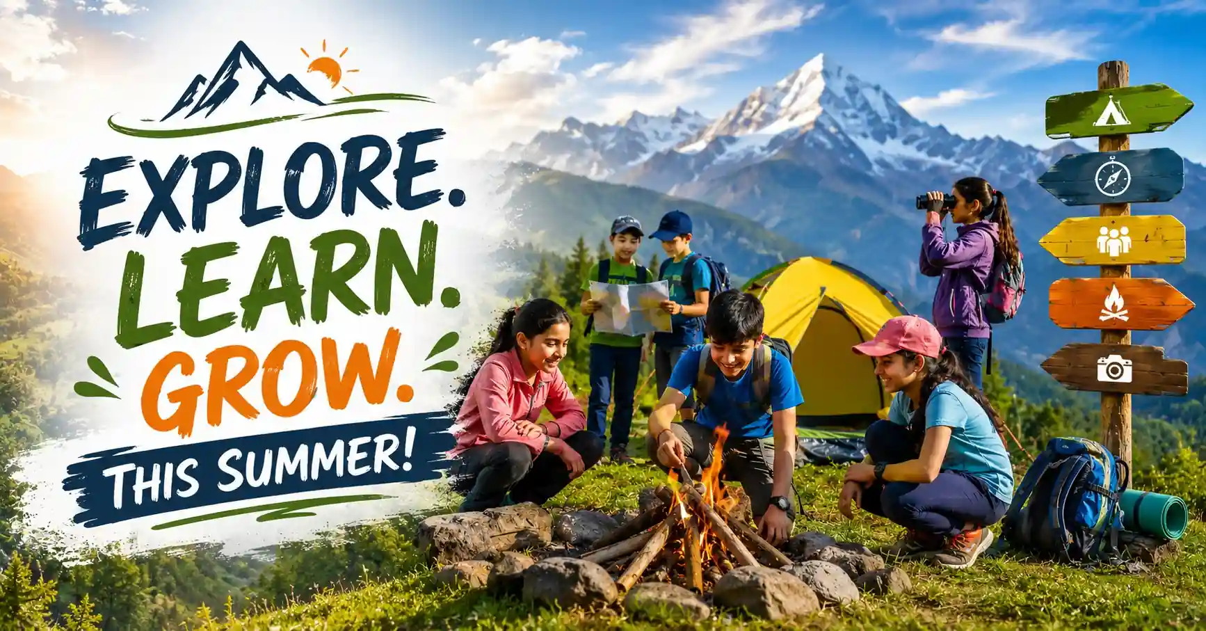 Top Summer Camp Destinations for School Kids in India