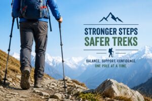 How to carry and use a trekking pole: for safer and smarter hiking