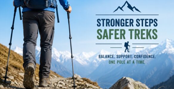How to carry and use a trekking pole: for safer and smarter hiking