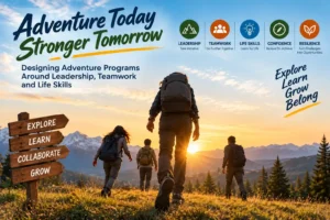 Designing Adventure Programs Around Leadership, Teamwork and Life Skills