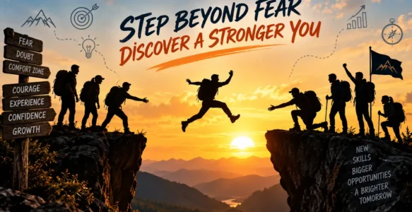 Moving outside the comfort zone: from fear to confidence
