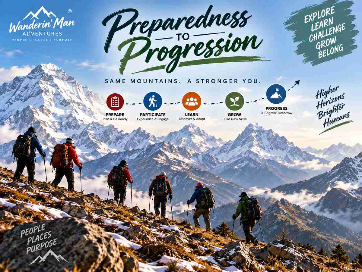Preparedness to progression in Adventure program